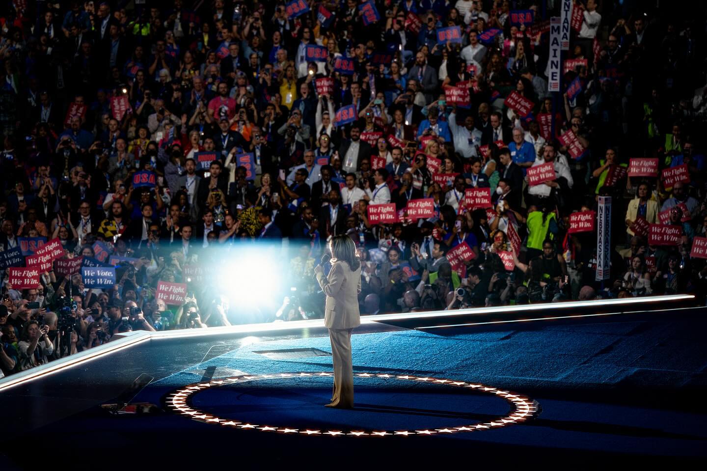 Kamala Harris taken by Haiyun Jiang